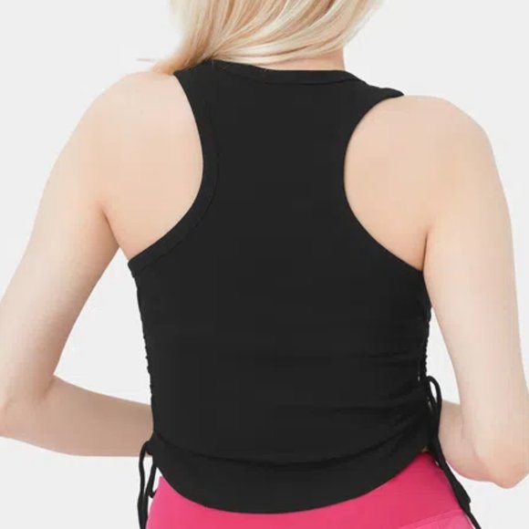 HALARA Drawstring Cut Out Tank SMALL - Picture 5 of 5